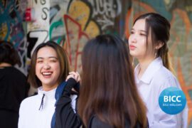 BICC Poster with college girl students